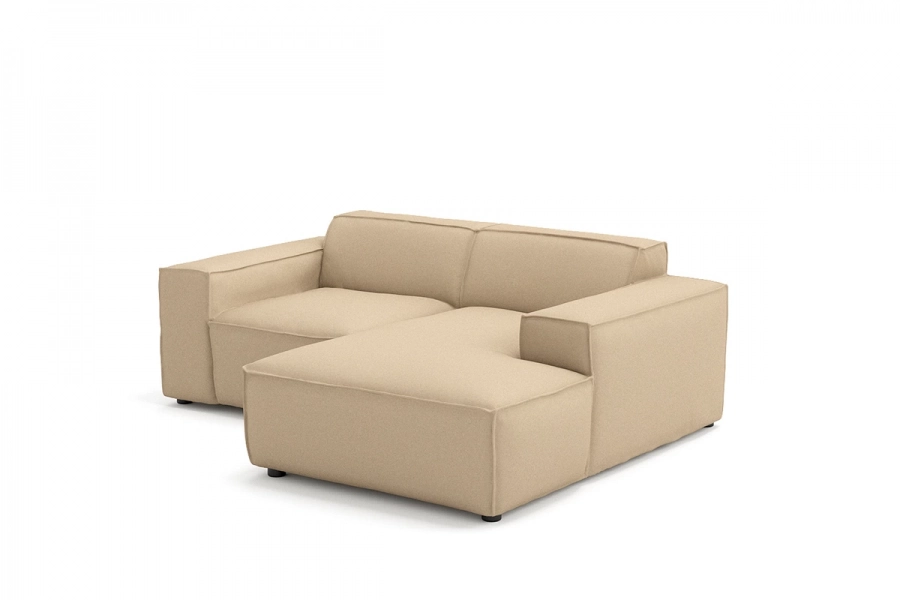 Model MODULARIS NB (niski bok) - Modularis NB sofa 1,5 osobowa + longchair prawy